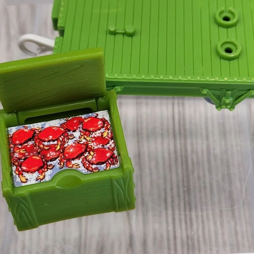 7 pc Fisher-Price Thomas TrackMaster Train Car McColl Farm Crane Cargo Crab‎